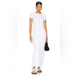 SNDYS Blair Dress in White, XS